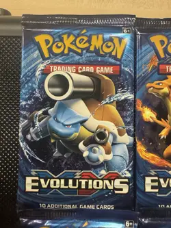 Pokemon TCG: XY Evolutions Booster Packs - 4 Pack Full Art Set - Image 4