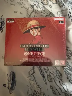 One Piece Card Game OP-13 Carrying On His Will Booster Box - Factory Sealed - Image 1
