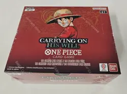 One Piece Card Game Carrying On His Will OP-13 Booster Box Factory Sealed - Image 2