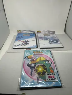 Pokemon Portfolio Binder - Ultra PRO 9 Pocket - 3 lot - Image 1