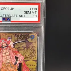 PSA 10 Gol D Roger OP09-118 Manga Alt Art Comic Parallel One Piece Card Japan - Image 3
