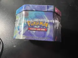 2009 Pokemon Tcg Blue Arceus Tin Factory Sealed New (4 Boosters, 1 Lv X Promo) - Image 2