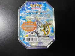 2009 Pokemon Tcg Blue Arceus Tin Factory Sealed New (4 Boosters, 1 Lv X Promo) - Image 4
