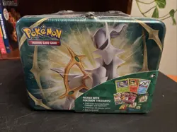 Pokemon TCG Arceus Spring 2022 Collectors Chest Lunch Box Tin Sealed 5 Packs - Image 1