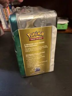 Pokemon TCG Arceus Spring 2022 Collectors Chest Lunch Box Tin Sealed 5 Packs - Image 5