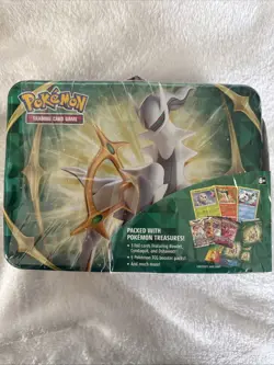 Pokemon TCG Arceus Spring 2022 Collectors Chest Lunch Box Tin Sealed 5 Packs - Image 1