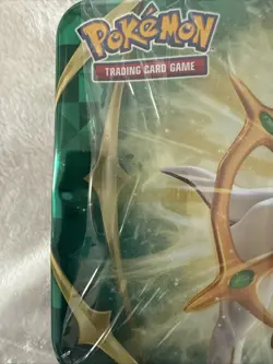 Pokemon TCG Arceus Spring 2022 Collectors Chest Lunch Box Tin Sealed 5 Packs - Image 5
