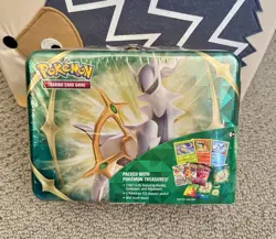 Arceus Collector Chest Lunchbox Tin Spring 2022 SEALED Pokemon TCG Fusion Strike - Image 2