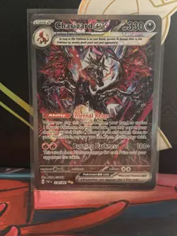 Pokemon TCG Paldean Fates Charizard EX Card 234/091 Special Illustration Rare - Image 1