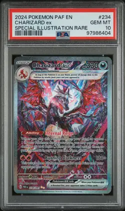 PSA Gem Mint - Charizard EX 234/091 - Paldean Fates Special Illustration Rare - Image 1
