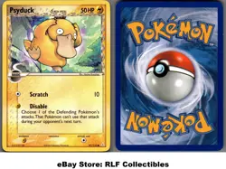 2006 Pokemon, EX Holon Phantoms, #81/110 Psyduck Delta Species, Common - Image 1