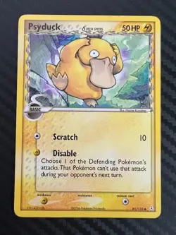 Pokemon TCG Psyduck (Delta Species) 81/110 Holon Phantoms Common HP - Image 1