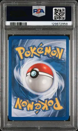 2004 POKEMON EX TEAM ROCKET RETURNS #3 DARK CROBAT-REVERSE FOIL PSA 7 - Image 2