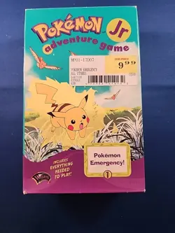 NEW POKEMON JR. Adventure Game Vintage 1999 - Pokemon Emergency! SEALED MB WOTC - Image 2