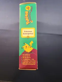 NEW POKEMON JR. Adventure Game Vintage 1999 - Pokemon Emergency! SEALED MB WOTC - Image 5