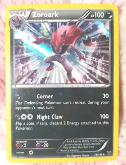 2014 Pokemon Zoroark 73/146 XY Base Holo Rare Card - Image 1