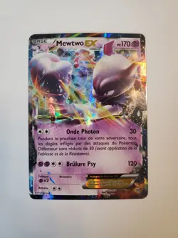 Mewtwo EX - 61/162 - Pokemon TCG Breakthrough XY Ultra Rare Card Mint - Image 1