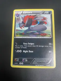 Pokemon Emerging Powers 67/98 Card Holo Zoroark Played Condition - Image 1