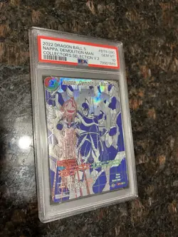Nappa Demolition Man BT9-090 Alt Art Foil Dragon Ball Super Card Game | PSA 10 - Image 3