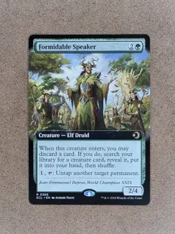 Formidable Speaker - Lorwyn Eclipsed - MtG- NM Regular - Image 1