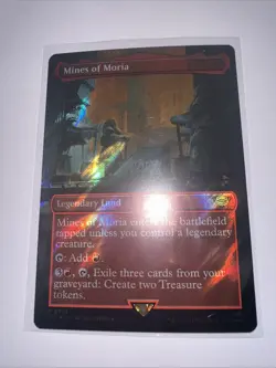 Mines of Moria (Borderless) (Surge Foil) Universes Beyond: the Lord of the... - Image 1