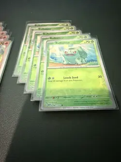 5x - Costco 151 Tin Cosmos Holo Promo Set (Starter Pokemon) - Image 3