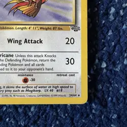 Pokemon TCG Pidgeot Jungle Card 24/64 Unlimited Non-Holo Rare Lightly Played - Image 5