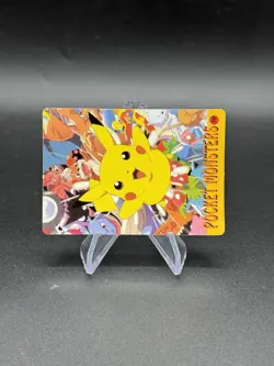 Mew Holo Pokemon Vintage Pocket Monsters Vending Prism Sticker 34 - Image 2