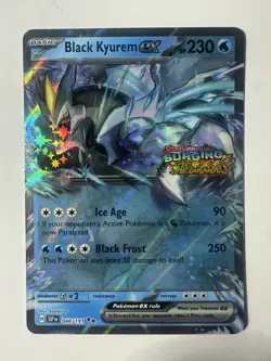 Black Kyurem ex Surging Sparks Stamped Promo 048/191 Double Rare 48 Pokemon NM - Image 1