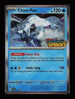Chien-Pao 152 Holo SV: Scarlet & Violet Promo Stamped Pokemon Card - Image 1