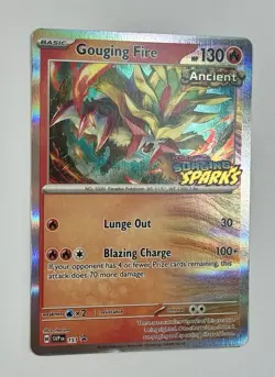 Pokemon TCG - Gouging Fire - SVP151 - Surging Sparks Stamped - Prerelease Promo - Image 2