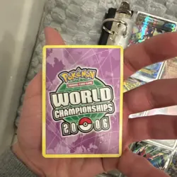 Pokemon TCG World Championships 2006 Card Lot GX V Trainer Holo Binder - Image 3