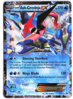 XY Black Star Promos XY133 Ash-Greninja EX - Image 1