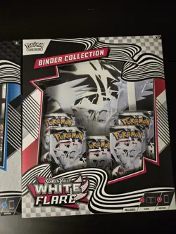 Pokemon TCG Black Bolt & White Flare Binder Collection Box Sealed New - Image 4