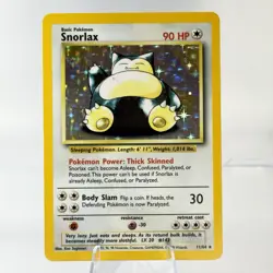 🔥 ERROR Snorlax Holo 11/64 💤 No Symbol Misprint 1999 Jungle Vintage Pokemon NM - Image 1