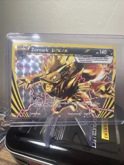Pokemon TCG Zoroark BREAK Rare Holo 92/162 BREAKthrough 140 HP English - Image 1