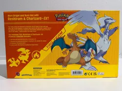 Pokemon Reshiram & Charizard GX Premium Collection Box Sealed - 10 Booster Packs - Image 2