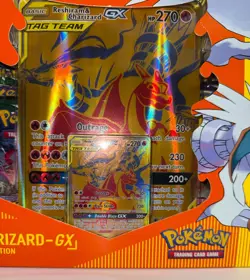 Pokemon Reshiram & Charizard GX Premium Collection Box Sealed - 10 Booster Packs - Image 4