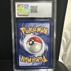 1999 Fossil Kabuto Pokemon 50/62 W Stamp Top Deck Magazine CGC Gem Mint 10 - Image 2