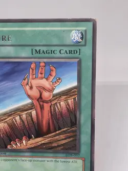 YuGiOh Fissure 1st Edition LOB-057 RARE! Vintage! 1st Ever Set! - Image 3