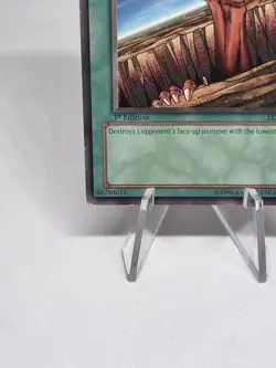 YuGiOh Fissure 1st Edition LOB-057 RARE! Vintage! 1st Ever Set! - Image 4