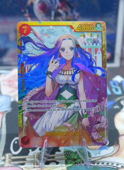 One Piece TCG Nefeltari Vivi OP04-118 SEC English Secret Rare Kingdoms of Intrig - Image 1