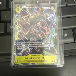 ONE PIECE MONKEY D LUFFY OP10-111 R ALT ART ROYAL BLOOD ENGLISH - Image 1