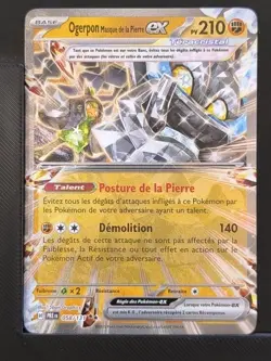 Carte Pokemon Ogerpon EX 058/131 EV8.5 Evolutions Prismatiques PRE - Image 2