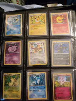 Pokemon TCG Eeveelutions Black & White Eevee Promo Set BW87-94 - Image 1