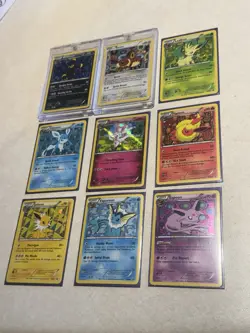 Pokemon TCG Eeveelutions Black & White Eevee Promo Set BW87-94 - Image 3