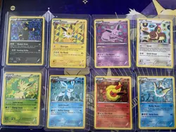 Pokemon TCG Eeveelutions Black & White Eevee Promo Set BW87-94 - Image 1