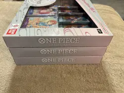 Bandai One Piece Card Game Illustration Box Volume 1 - Factory Sealed Lot Of 3!! - Image 1
