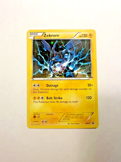Zekrom Pokemon Card Holographic Black Star Promos BW24 Holo Promo 2011 Rare TCG - Image 1