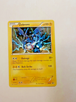 Zekrom Pokemon Card Holographic Black Star Promos BW24 Holo Promo 2011 Rare TCG - Image 2